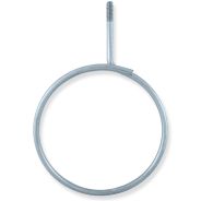 BR4T400 Zinc-Plated 4″ Machine-Thread Bridle Ring with 1/4″-20 Thread