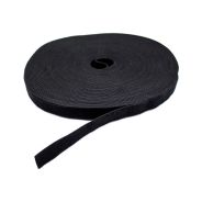 200261 H&H Black Hook-and-Loop Cable Strap, 3/4″ x 75-Foot Roll
