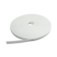 200432 H&H White Hook-and-Loop Cable Strap, 1/2″ x 75-Foot Roll