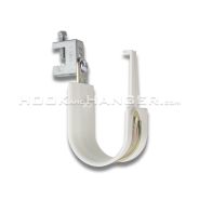 HPHSSBC J-Hook with Screw-On Spring Steel Beam Clamp for Flanges Up to 1/2″ Thick
