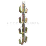 JH32-BB-4 Four-Tier Double-Sided 2″ J-Hook Tree (Totaling 8 J-Hooks) - 10 PACK