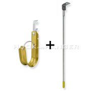 Cable J-Hook for Wall Mounting Demo New Design by Doc's Industries Inc.