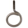 BR4T125SS 316 Stainless Steel Machine-Thread Bridle Ring with 1/4″-20 x 1.25″ Stem – Corrosion-Resistant Cable Support for Beam Flanges, Drop Wire, and Overhead Installations