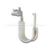 HPHFM24 J-Hook with 360-Degree Swivel Knock-On Spring Steel Beam Clamp for 1/8″–1/4″ Thick Flanges