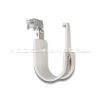 HPHHOK58 J-Hook with Knock-On Spring Steel Beam Clamp for 5/16″–1/2″ Thick Flanges