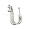 HPHSSBC J-Hook with Screw-On Spring Steel Beam Clamp for Flanges Up to 1/2″ Thick