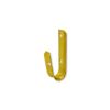 JH Metal Wall-Mount J-Hook for Vertical Surfaces