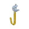 JHACPBC Metal J-Hook with Rotating Screw-In Press Beam Clamp