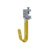 JHACSSBC Metal J-Hook with 90-Degree Angle Clip and 360-Degree Swivel Spring Steel Beam Clamp