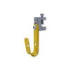 JHSSBC Metal J-Hook with Screw-On Spring Steel Beam Clamp