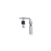 FRACP 90-Degree Angle Clip with 1/4"-20 Female-Threaded Eye Coupling and Powder-Actuated Pin for Concrete